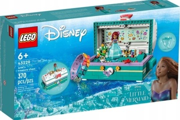 NOWE LEGO Disney 43229 Skrzynia skarbami Arielki