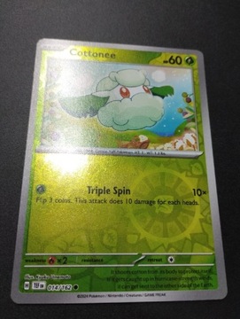 Cottonee reverse Holo - Temporal Forces TEF