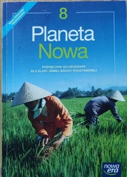 Planeta Nowa 8,  podręcznik do geografii nowa era