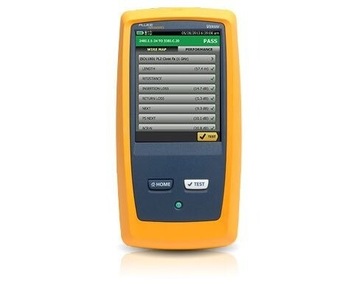 Pomiary sieci LAN / Certyfikacja / Fluke DSX-8000