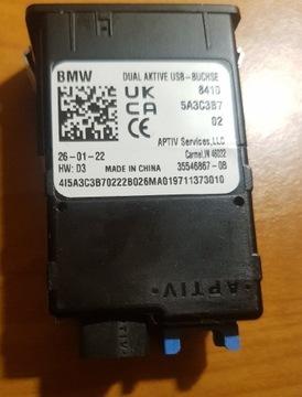 BMW X1 U11 GNIAZDO PORT USB