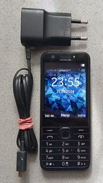 NOKIA 230DS 2,8” St BDB bez blokad + ładowarka