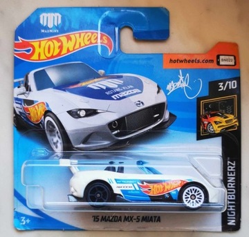 Samochodzik Mattel Hot Wheels Mazda Mx5 Miata