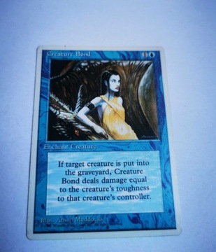 Magic The Gathering Creature Bond, 4th edition 