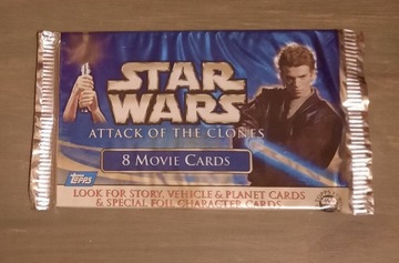 Karty Topps Star Wars saszetka 8 kart (nr1)