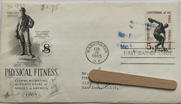 Koperty FDC 1962