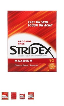 StriDex Daily Care Pads Maksymalna siła, 90 każda