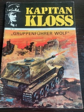 Komiks Kapitan Kloss " Gruppenfuhrer Wolf" nr 19 