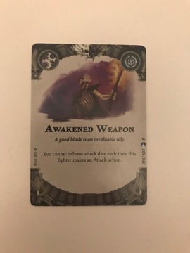 Wh Underworlds Awakened Weapon altern. karta