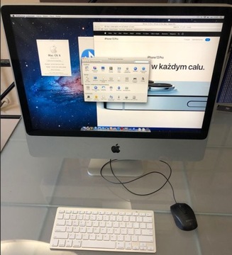 iMac 24" 4GB/320HDD klawaitura + mysz