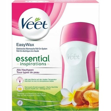 Veet Easy Wax zestaw do depilacji ciepłym woskiem