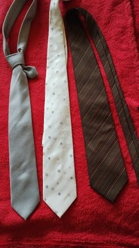 Komplet 3 krawatów 