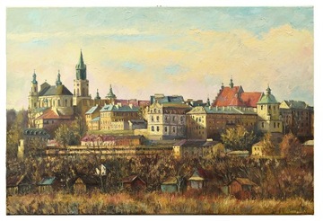 Panorama Lublina 60x40cm Tomasz Maj