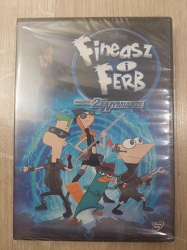 Fineasz i Ferb Podróż w 2-gim wymiarze DVD