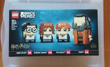 LEGO BrickHeadz 40495 Harry, Hermoine, Ron, Hagrid