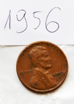 U.S.A  1 CENT (ONE CENT) 1956  