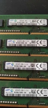 16GB 4x4 pamięć RAM od Samsunga, 4GB DDR3 12800U