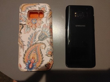 Samsung Galaxy S8 + etui + ori pudełko + ładowarka