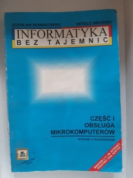 Informatyka bez tajemnic cz.1.Nowakowski, Sikorski