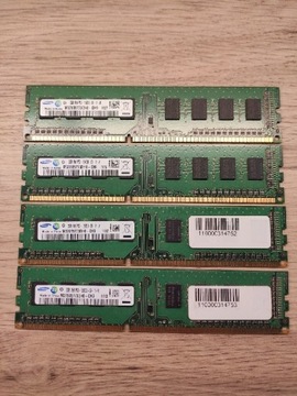 Pamięć RAM DDR3 8gb 4x2gb Samsung