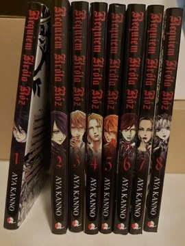 Requiem Króla Róż manga tomy 1-8