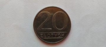 Polska 20 złotych, 1987 r. (L173)