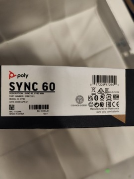 Poly Sync 60 nowy Warszawa