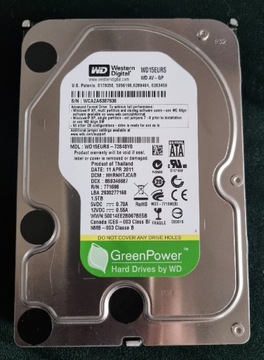 WesterDigital Green 1tb nowy