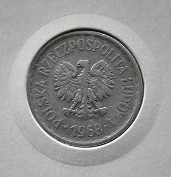 1 zł złoty 1968 r.