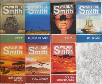 Wilbur Smith - Lot Sokoła, Bóg Nilu..x 7
