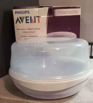 Sterylizator do butelek Philips Avent + pojemniki