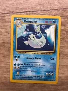 Karta Pokemon Dewgong Base Set  25/102