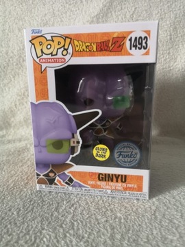 Funko pop Ginyu Dragon Ball Z 1493 Special Ed Glow