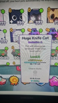 Huge Knife Cat Simulator 99 