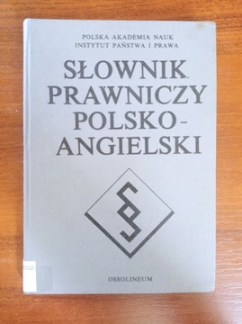 Słownik prawniczy polsko-angielski