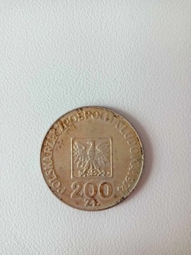 Stara moneta 200 zł z 1974