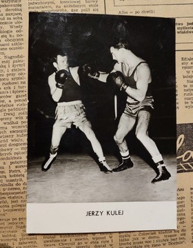 Pocztówka Jerzy Kulej PRL Boks 1975 mistrzostwa 