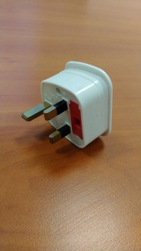 Adapter przejściówka wtyczka angielska brytyjska