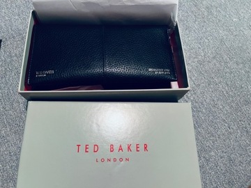 Duży portfel damski TED Baker skóra czarny