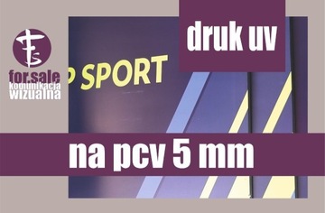 DRUK UV na PCV 5 mm