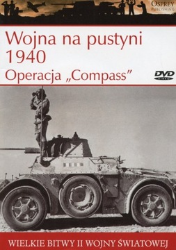 Wojna na pustyni 1940 Operacja Compass + DVD