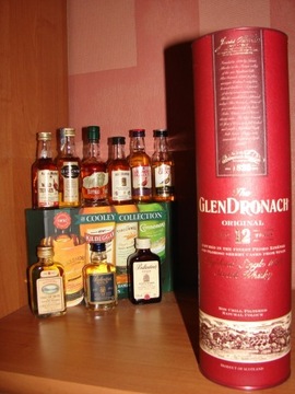 Glendronach tuba / opakowanie po whisky