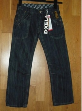 spodnie D-xel jeans rozmiar 134/140 super