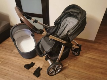 Baby Design Dotty 2w1 + baza i nosidełko Maxi Cosi