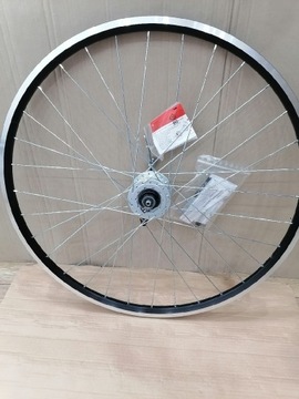 Nowe koło z prądnicą shimano pod ham. rolkowy 28 "