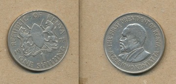 KENIA one shilling 1 szyling 1978 r.