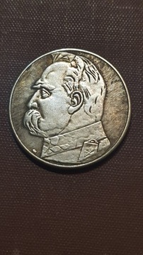 Moneta 10 złotych 1934 starocie rp zł Polska wykopki