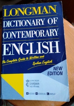 Longman Dictionary of contemporary english