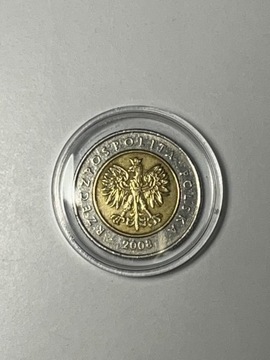 5 ZŁOTYCH 2008 r. OBIEGOWE