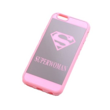 Apple Iphone 7 etui superwoman silikon lustro